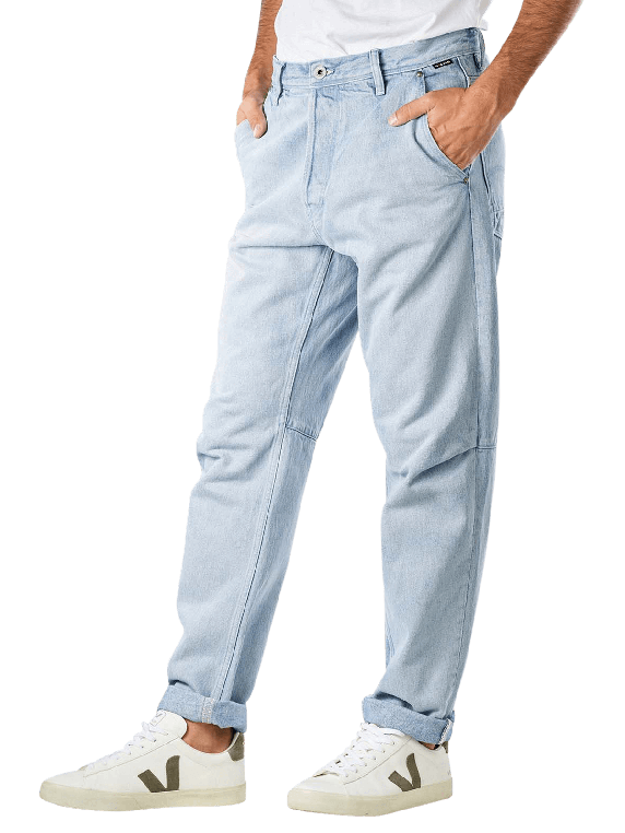 Grip Relaxed 3D G-Star Tapered Tapered in blue Light Fit Jeans