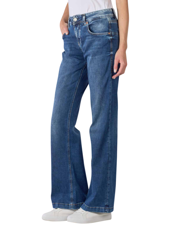 in Edna blue Herrlicher Medium Straight Jeans Fit