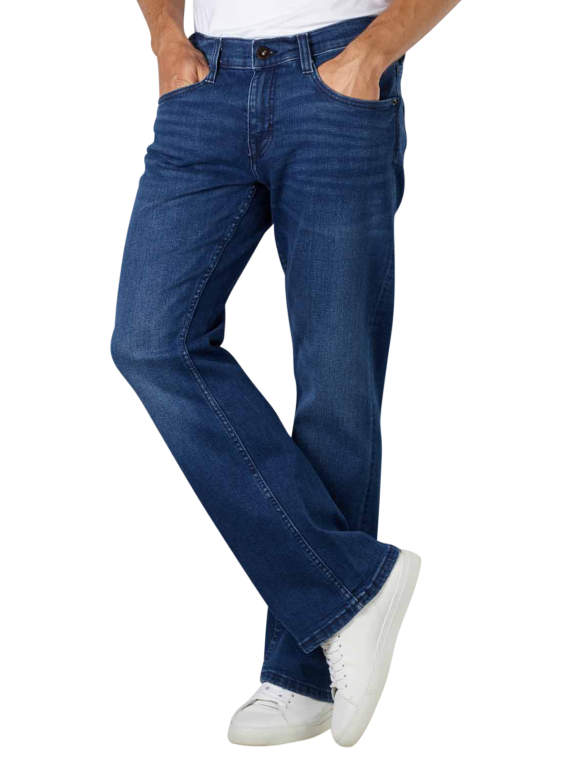 Mustang Oregon Boot Jeans in Dark blue Bootcut
