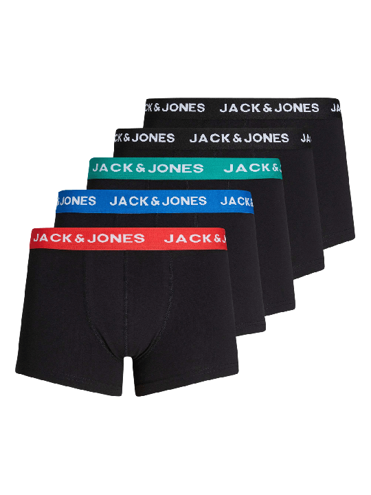 Jack & Jones Huey Trunks 5 Pack Men's Underwear