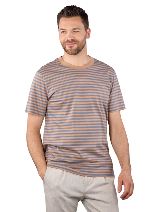 Armedangels Short Sleeve Vegaas T-Shirt Stripes T-Shirt Homme