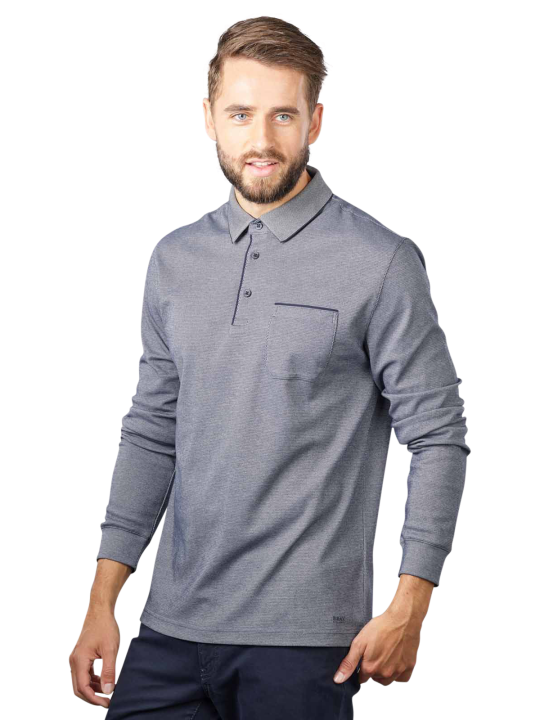 Brax Pharell Polo Long Sleeve Men's Polo Shirt