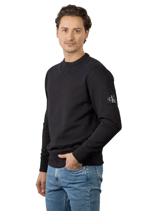 Calvin Klein Long Sleeve Sweater Crew Neck Pullover Homme