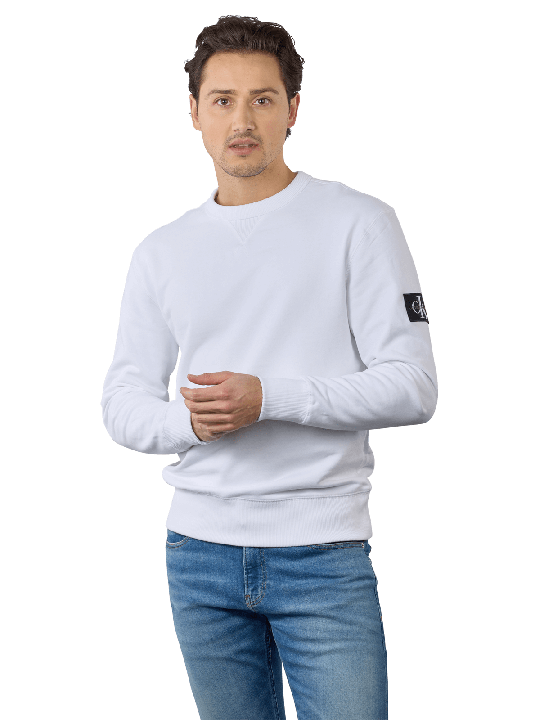 Calvin Klein Long Sleeve Sweater Crew Neck Pullover Homme