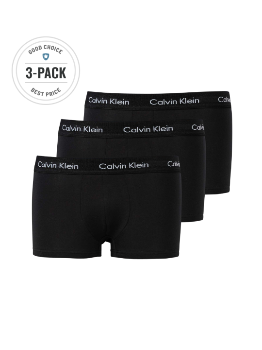 Calvin Klein Low Rise Trunk 3 Pack Sous-Vêtements Homme