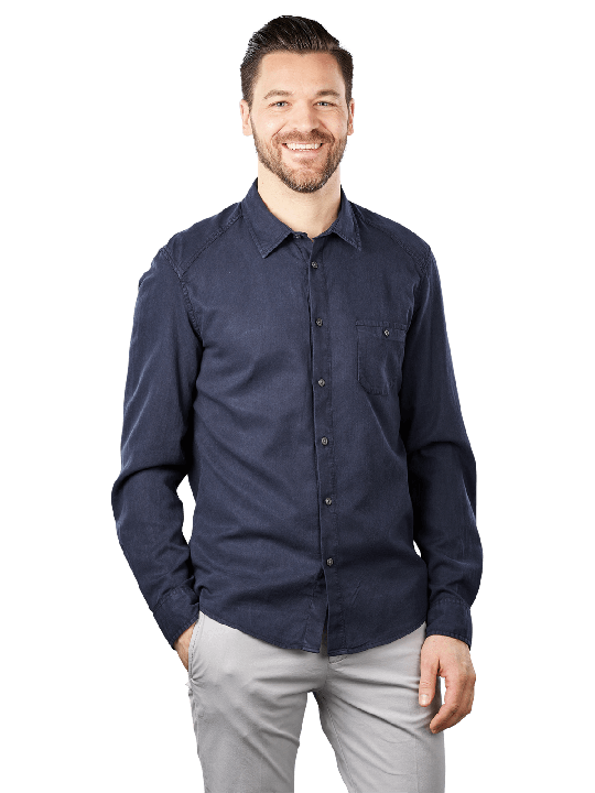 Drykorn Long Sleeve Laremto Shirt Classic Fit Chemise Homme