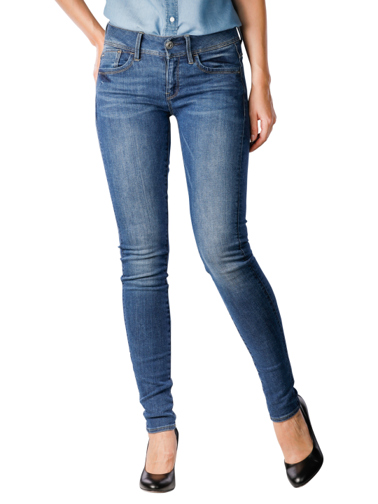 G-Star Lynn Mid Skinny Neutro Stretch Jeans Skinny Fit Women's Jeans
