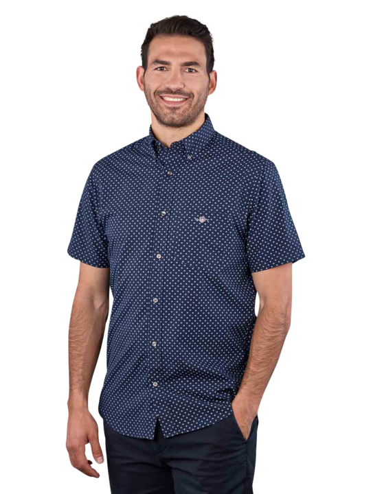 Gant Micro Print Shirt Regular Fit Chemise Homme