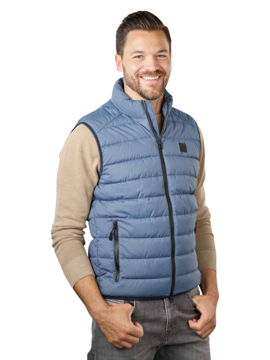 Marc O'Polo Quilt Vest Stand-Up Collar Herren Jacke