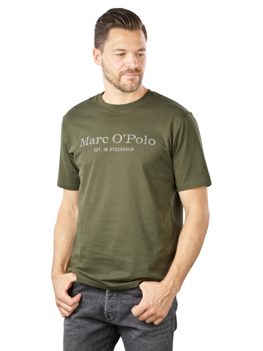 Marc O'Polo Crew Neck T-Shirt Chest Print Men's T-Shirt