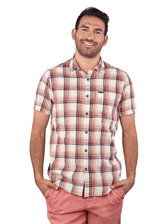 PME Legend Short Sleeve Shirt Check Herren Hemd
