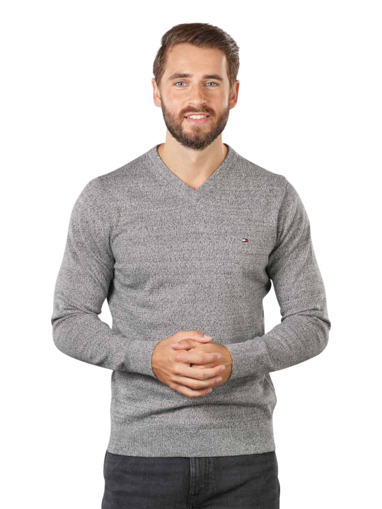 Tommy Hilfiger Pima CTN Cashmere Pullover V-Neck Men's Sweater