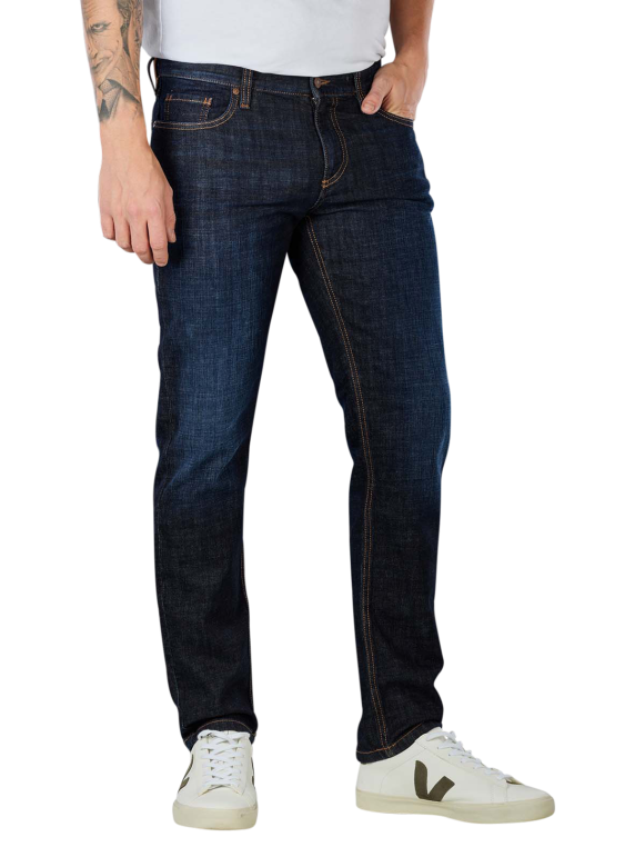 Alberto Pipe Jeans Slim Fit in Dunkelblau