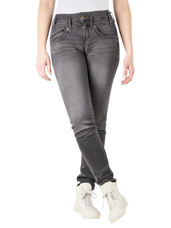 Herrlicher Pearl Jeans Slim Fit in Grau | JEANS.CH