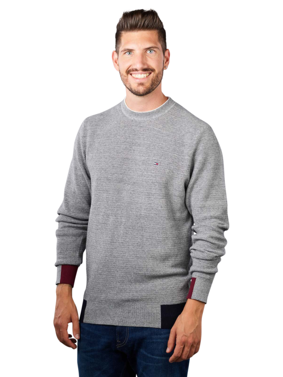 Tommy Hilfiger Block Placement Pullover Crew Neck | JEANS.CH