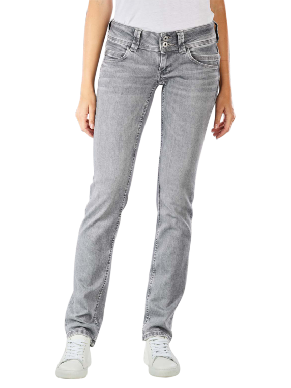 Pepe Jeans Venus Jeans Straight Fit in Grey | JEANS.CH