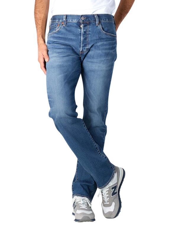 Levi's 501 Jeans Straight Fit in Mittelblau | JEANS.CH