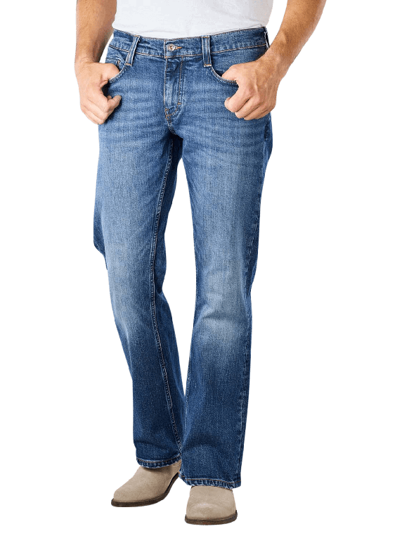 Mustang Oregon Boot moyenne Jeans Bootcut Bleu en
