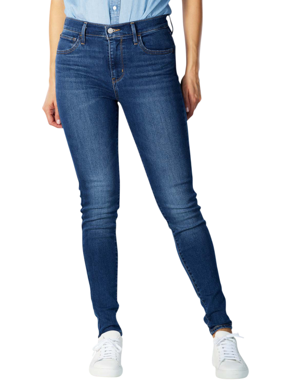 Levi's 720 High Super Skinny Jeans Super Skinny Fit in Mittelblau | JEANS.CH
