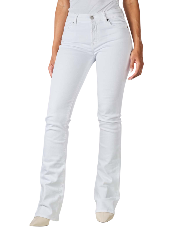 7 For All Mankind Bootcut Jeans Bootcut in Weiss | JEANS.CH