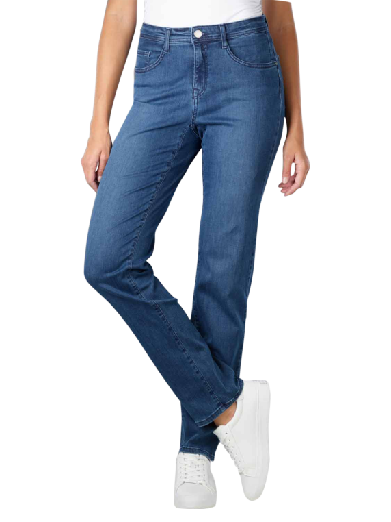 Brax Carola Jeans Straight Fit in Mittelblau | JEANS.CH