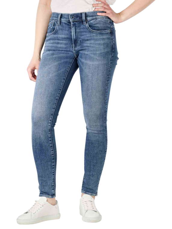 G-Star Lhana Jeans Skinny Fit in Medium blue | JEANS.CH