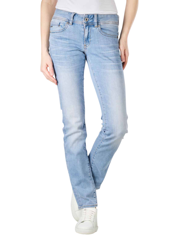 G-Star Midge Straight Jeans Straight Fit in Medium blue | JEANS.CH