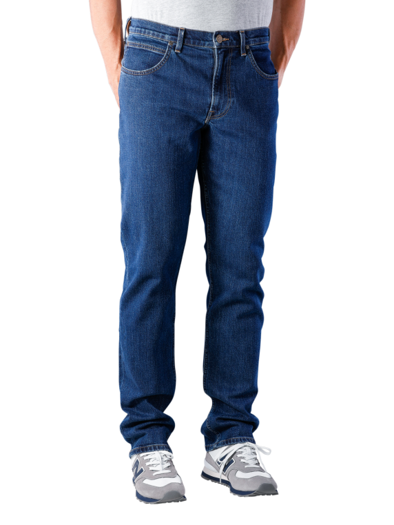 Lee Brooklyn Jeans Straight Fit in Mittelblau | JEANS.CH