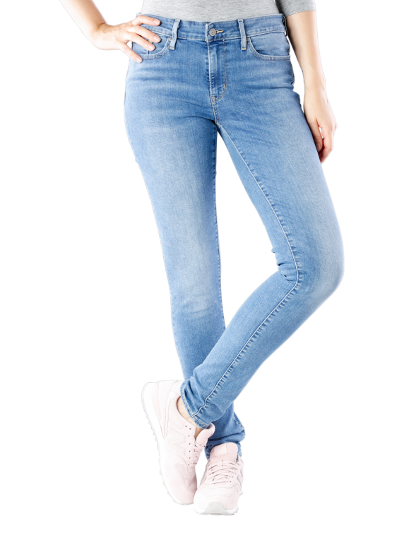 Levi's 711 Skinny Jeans Skinny Fit in Light blue | JEANS.CH