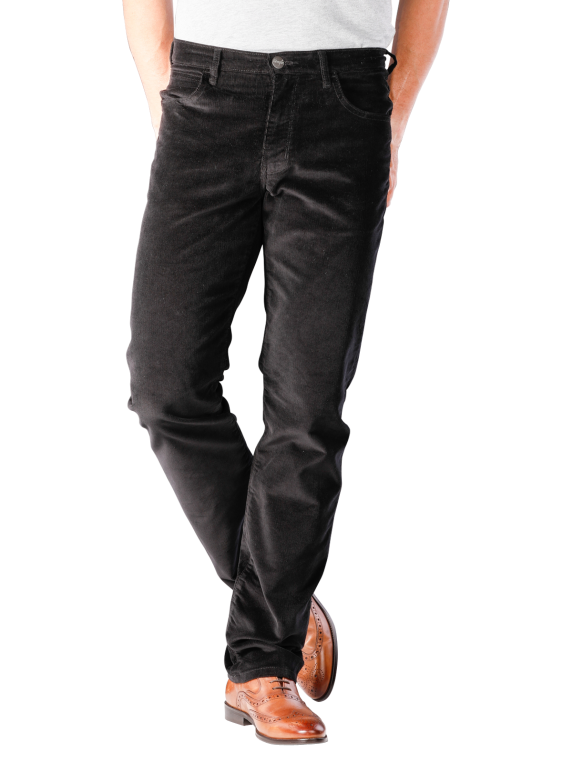Wrangler Arizona Stretch Jeans Straight Fit in Black | JEANS.CH